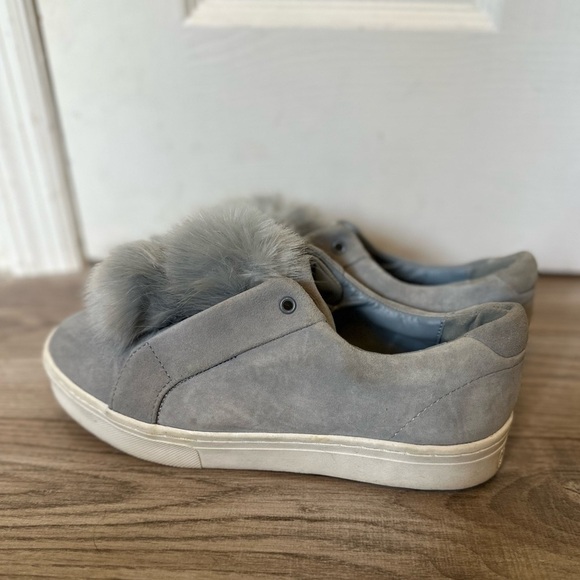 Sam Edelman Leya Blue and White Sneakers - Picture 6 of 7